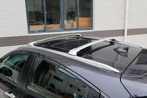 Honda HR-V 2014-2021 Dachträger Quertraversen für integrierte Reling OEM (2 Stk.) Schwarz Foto 4