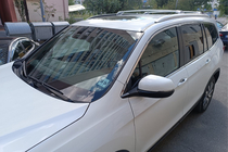 Honda Pilot 2015-2022 Dachträger Quertraversen für integrierte Reling OEM (2 Stk.) Schwarz Foto 7