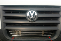 Volkswagen Crafter 2006-2016 Stoßstangengrill Edelstahl Foto 1