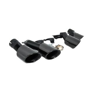 Auspuffendrohre V2 Black im X6M F96-Style Foto 4
