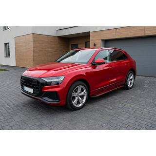 Seitliche Trittbretter Maya Red (2 Stk., Aluminium) Audi Q8 2018- Foto 1