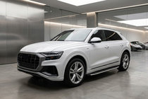 Audi Q8 2018- Maya V2 Seitliche Trittbretter (2 Stk., Aluminium) Foto 1