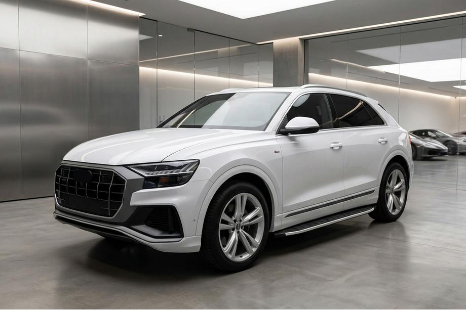 Audi Q8 2018- Maya V2 Seitliche Trittbretter (2 Stk., Aluminium) Image