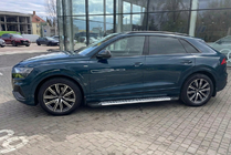 Audi Q8 2018- Seitliche Trittbretter Line (2 Stk., Aluminium) Foto 1