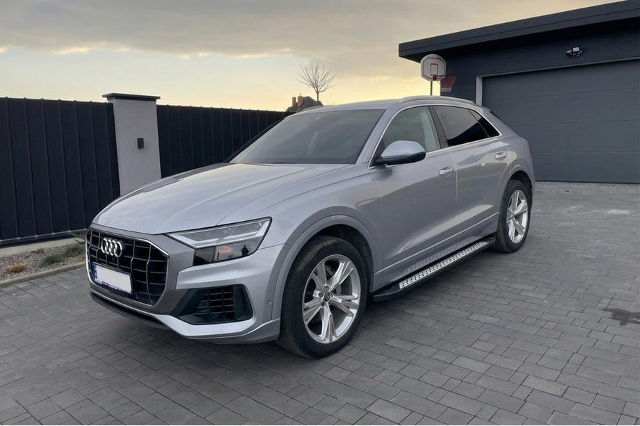 Audi Q8 2018- Seitenschweller Vision New Grey (2 Stk., Aluminium) Image