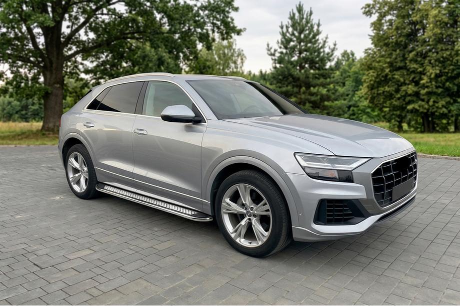 Audi Q8 2018- Seitenschweller Maydos V2 (2 Stk., Aluminium & Edelstahl) Image