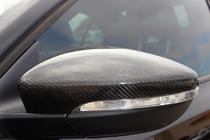 Volkswagen Passat B7 2012-2015 Spiegelabdeckungen (2 Stk, Echtcarbon, für EU) Foto 7