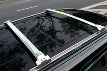 Jeep Grand Cherokee WK2 2010-2021 Dachträger Quertraversen für integrierte Reling OEM (2 Stk.) Grau Foto 8