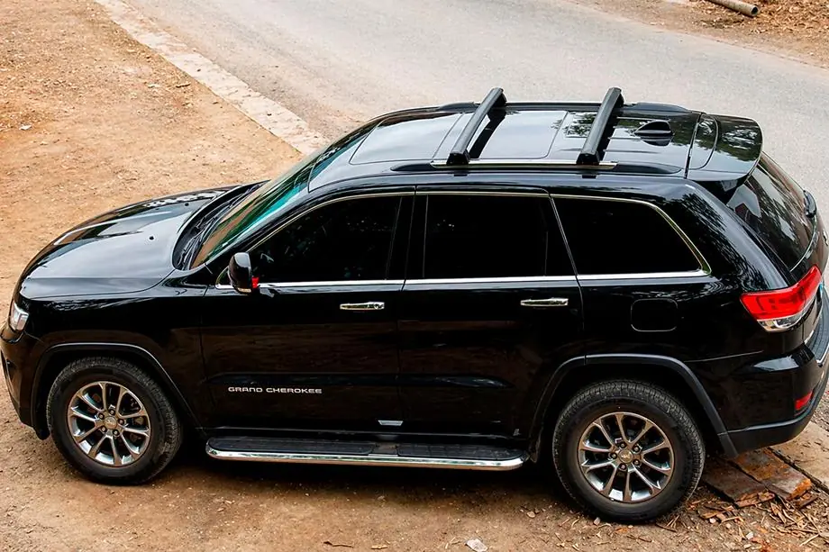 Jeep Grand Cherokee WK2 2010-2021 Dachträger-Querträger für integrierte Dachreling OEM V1 (2 Stk.) Foto 10