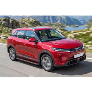 Seitliche Trittbretter Maya Red (2 Stk., Aluminium) BYD Atto 2/Yuan Up 2024– Foto 1