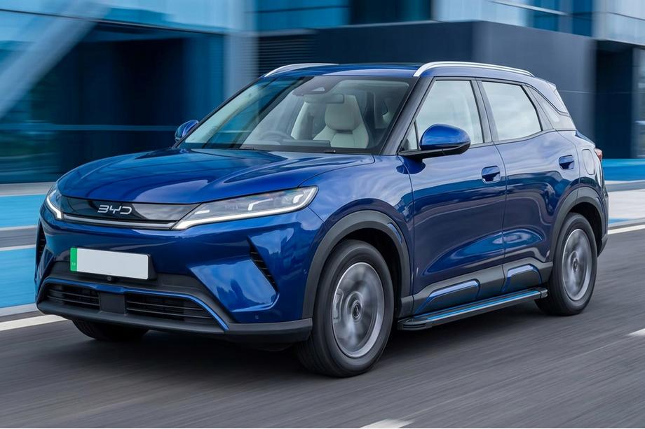 BYD Atto 2/Yuan Up 2024– Trittbretter Maya Blue (2 Stk., Aluminium) Image