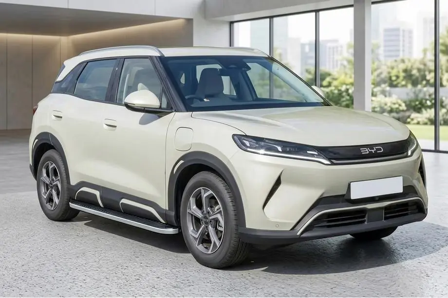 BYD Atto 2/Yuan Up 2024– Seitliche Trittbretter Tayga Grey (2 Stk., Aluminium) Foto 1