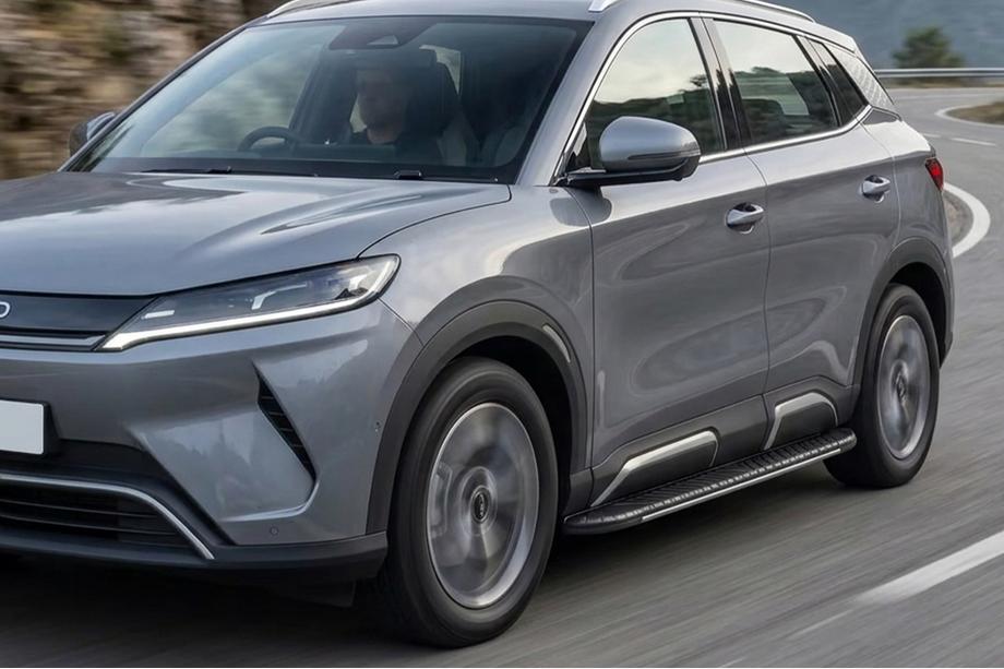 BYD Atto 2/Yuan Up 2024– Bosphorus Grey Trittbretter (2 Stk., Aluminium) Image