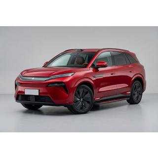 Seitliche Trittbretter Maya Red (2 Stk., Aluminium) BYD Tang L 2025– Foto 1