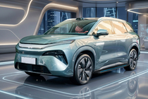 BYD Tang 2025– Trittbretter Maya Blue (2 Stk., Aluminium) Foto 1