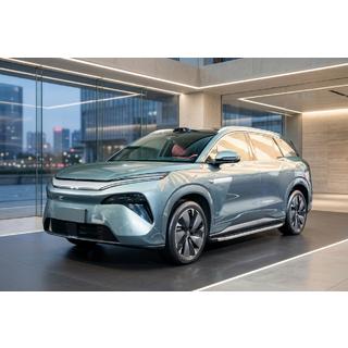 Seitentrittbretter Fullmond (2 Stk., Aluminium) BYD Tang L 2025– Foto 1