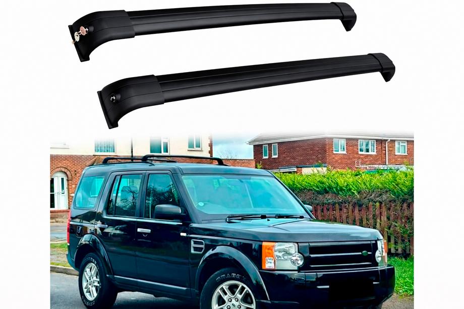 Land Rover Discovery III 2004–2009 Dachträger Quertraversen für integrierte Reling OEM (2 Stk.) Foto 5