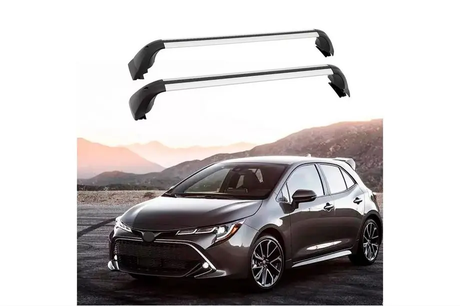 Toyota Corolla 2019- Dachträger-Querträger für integrierte Dachreling OEM (HB, 2 Stk.) Foto 1