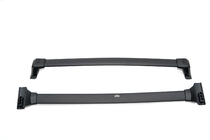Toyota Yaris/Yaris Cross (XP210) 2020- Dachträger Quertraversen für integrierte Reling OEM (2 Stk.) Schwarz Foto 4