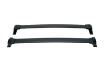 Toyota Yaris/Yaris Cross (XP210) 2020- Dachträger Quertraversen für integrierte Reling OEM (2 Stk.) Schwarz Foto 2