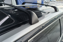 Toyota Highlander 2013-2019 Dachträger Quertraversen für integrierte Reling OEM (2 Stk.) Grau Foto 6