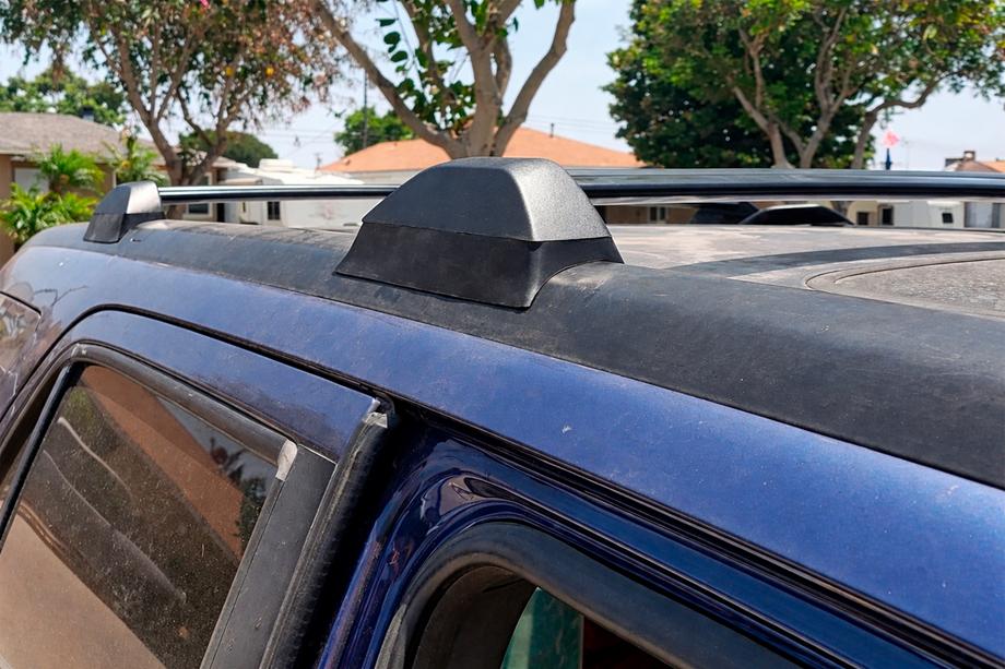 Honda CRV 2001-2006 Dachträger-Querträger für OEM-Aufnahmepunkte, abschließbar (2 Stk.) Foto 1