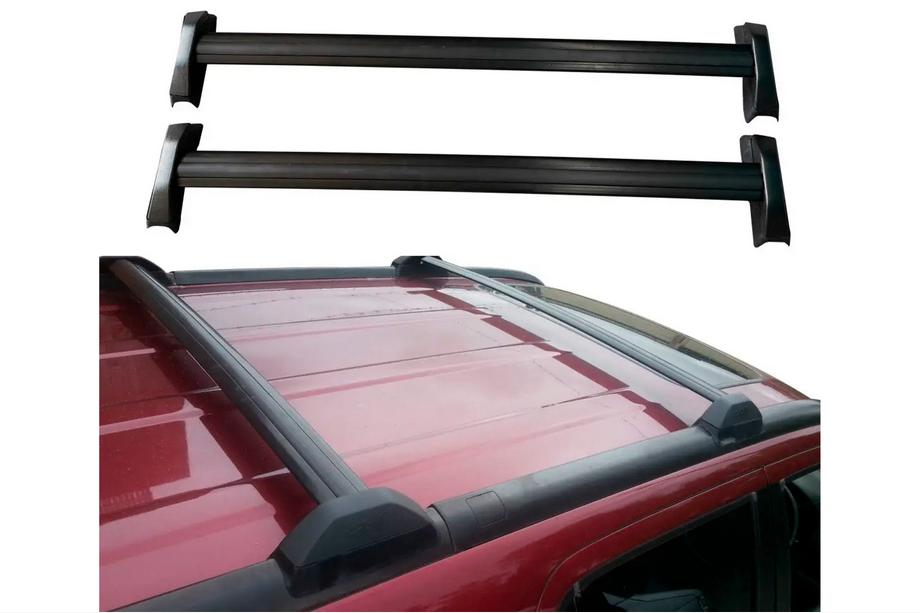 Honda CRV 2001-2006 Dachträger-Querträger für OEM-Aufnahmepunkte, abschließbar (2 Stk.) Foto 3