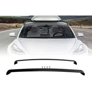 Dachträger-Querträger für OEM-Aufnahmepunkte, abschließbar (2 Stk.) Tesla Model Y 2020- Foto 4