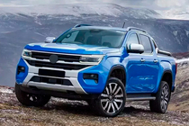 Volkswagen Amarok 2022- OEM Dachreling, grau (ABS-Kunststoff, Klebemontage) Foto 3