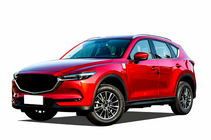 Mazda CX-5 2017–2025 OEM integrierte Dachreling (2 Stk.) Schwarz Foto 12
