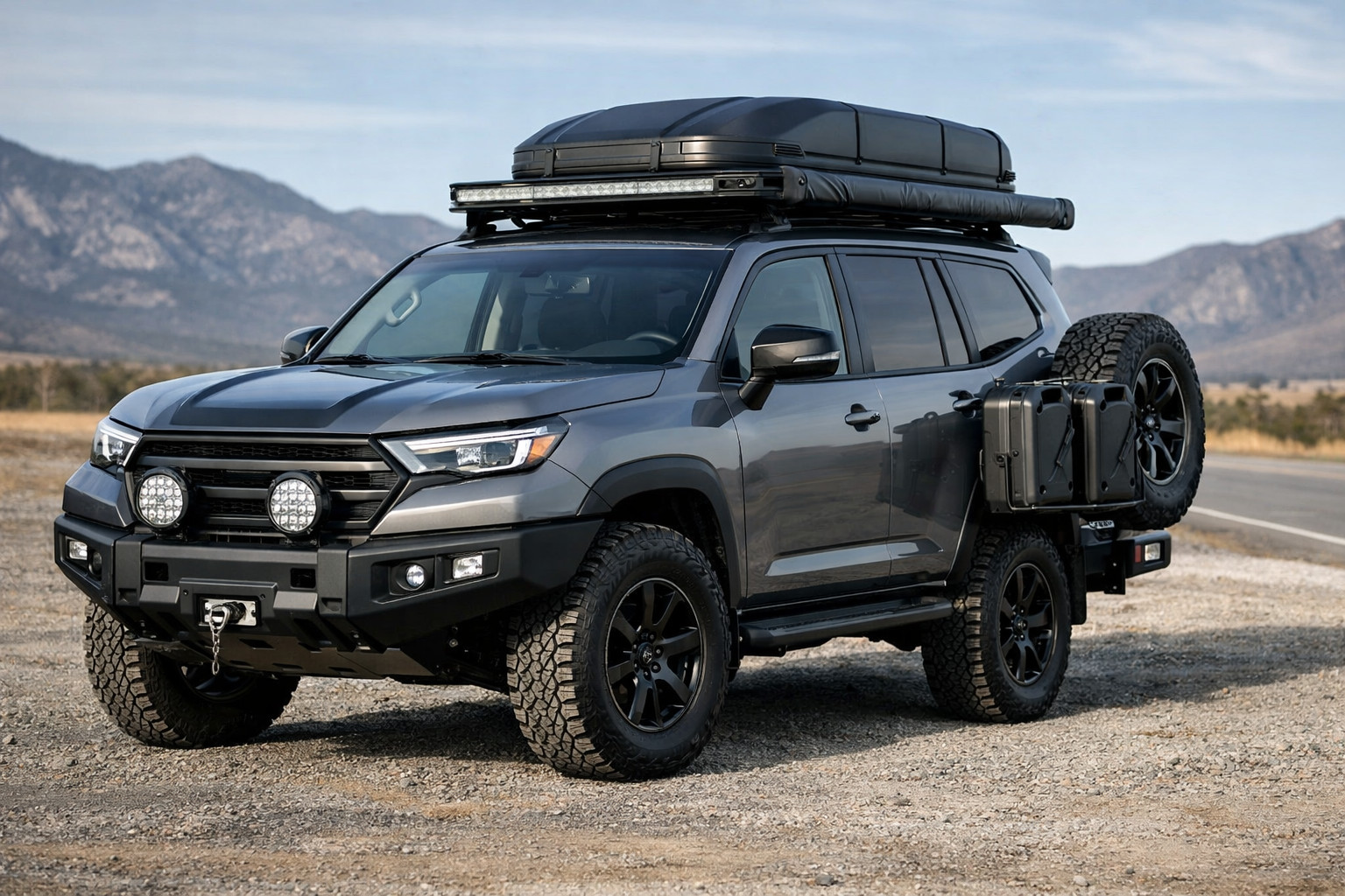 Toyota Land Cruiser Prado 250 Tuning-Paket für Straße und Reisen