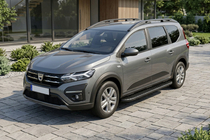 Dacia Jogger 2022- Seitliche Trittbretter Bosphorus Black (2 Stk., Aluminium) Foto 1