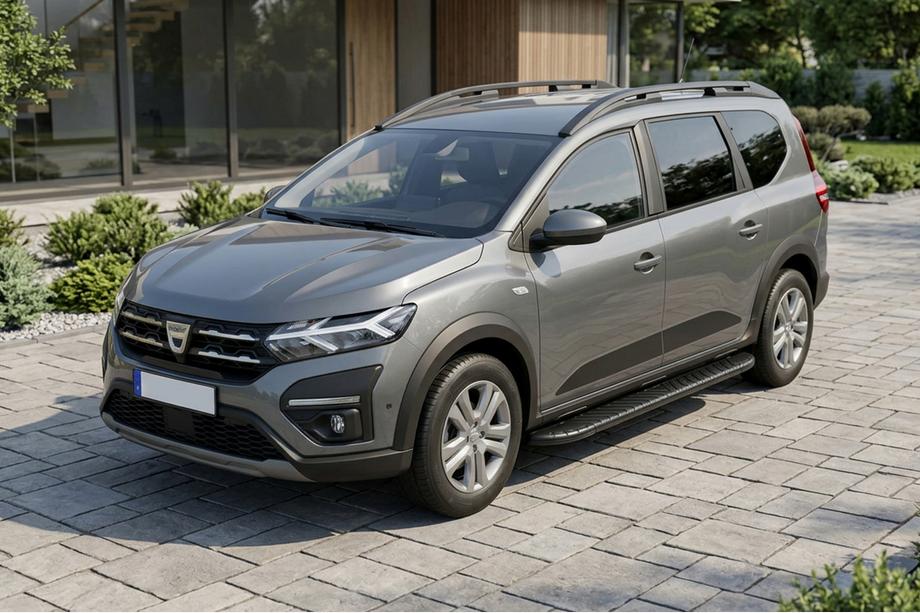 Dacia Jogger 2022- Seitliche Trittbretter Bosphorus Black (2 Stk., Aluminium) Image