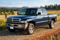 Dodge RAM (BR/BE) 1994–2002 Allmond Black Seitenschweller (2 Stk., Aluminium) Foto 1