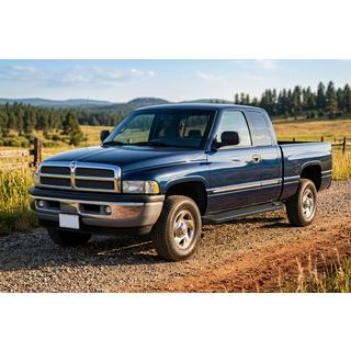 Allmond Black Seitenschweller (2 Stk., Aluminium) Dodge RAM (BR/BE) 1994–2002 Foto 1