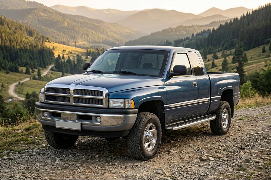 Dodge RAM (BR/BE) 1994–2002 Seitentrittbretter Fullmond (2 Stk., Aluminium) Image