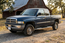 Dodge RAM (BR/BE) 1994–2002 Seitliche Trittbretter Tayga V2 (2 Stk., Aluminium) Foto 1