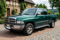 Dodge RAM (BR/BE) 1994–2002 Seitenschweller Maydos V2 (2 Stk., Aluminium & Edelstahl) Foto 1