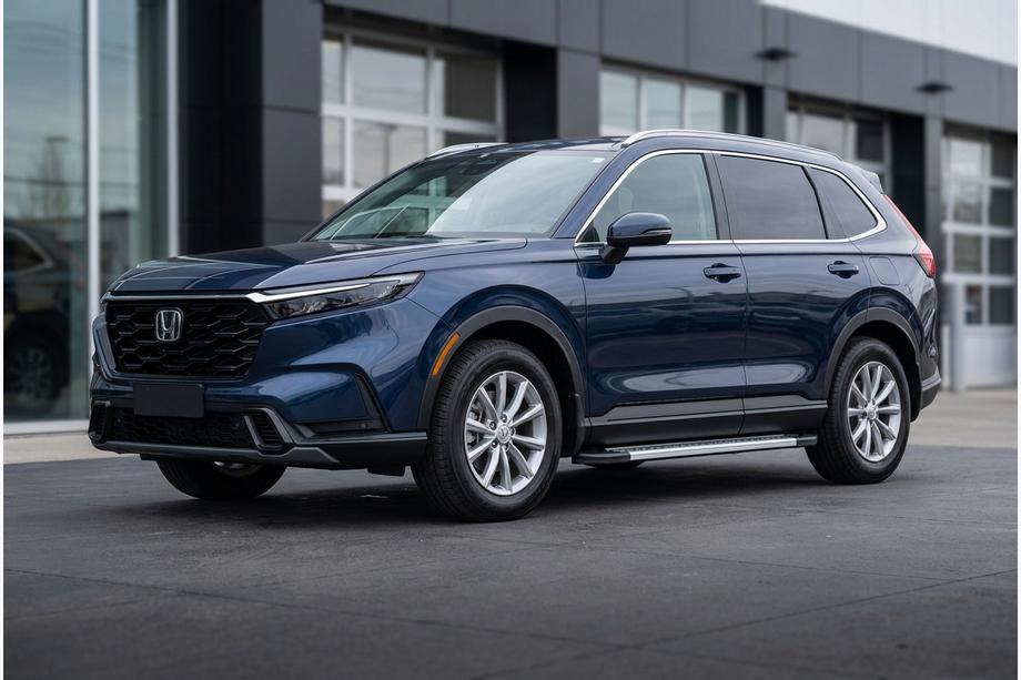 Honda CRV 2022- Seitenschweller Vision New Grey (2 Stk., Aluminium) Image