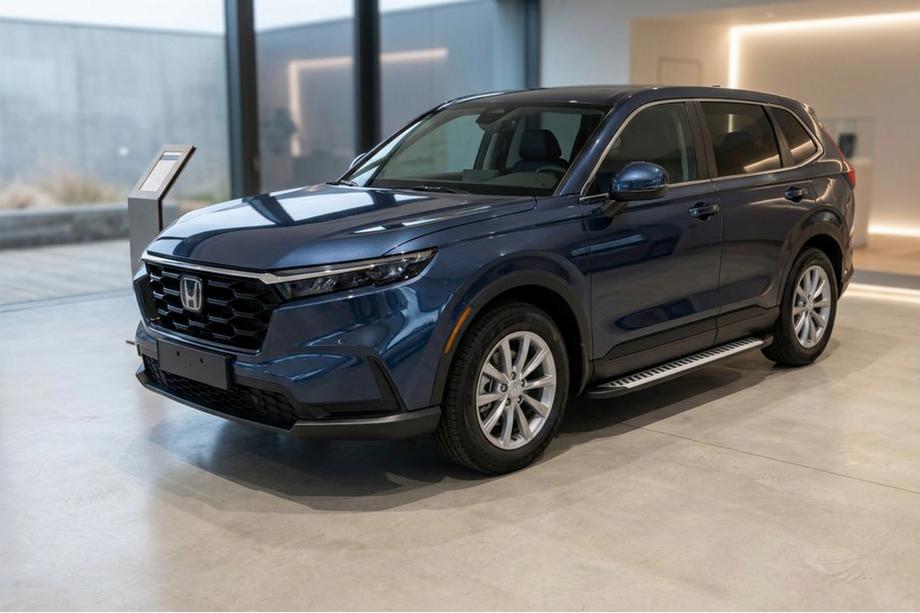 Honda CRV 2022- Seitliche Trittbretter Line (2 Stk., Aluminium) Image