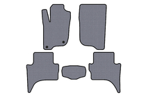 Mitsubishi L200 2015-2024 Gummimatten Carsuit (Short base, Grau) Foto 1