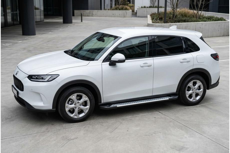 Honda ZR-V 2022- Seitliche Trittbretter Allmond Grey (2 Stk., Aluminium) Image