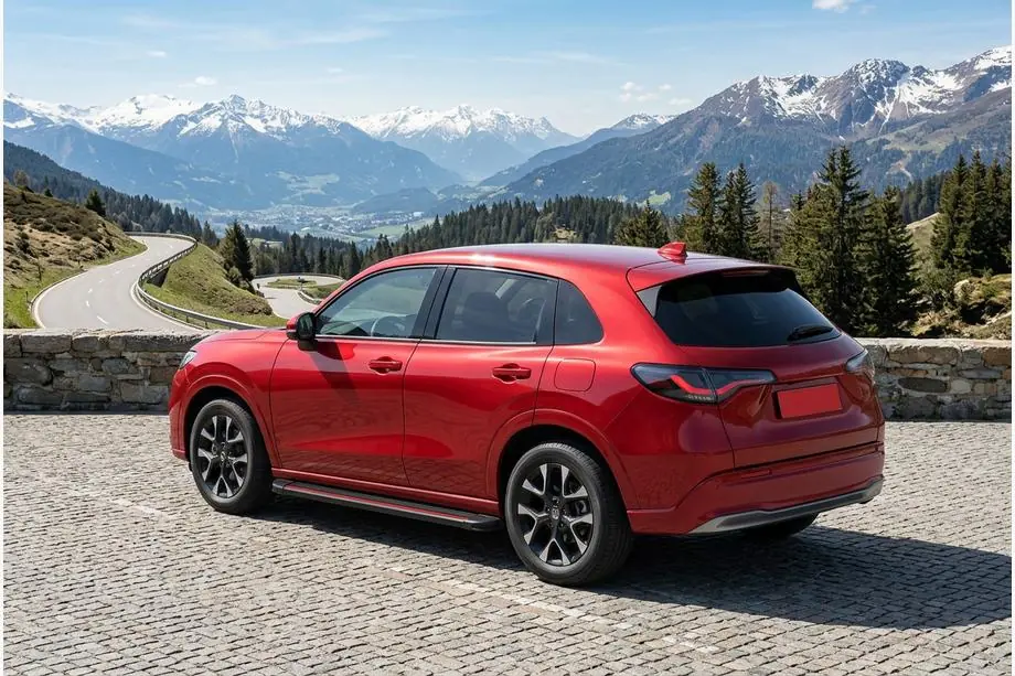 Honda ZR-V 2022- Seitliche Trittbretter Maya Red (2 Stk., Aluminium) Foto 1