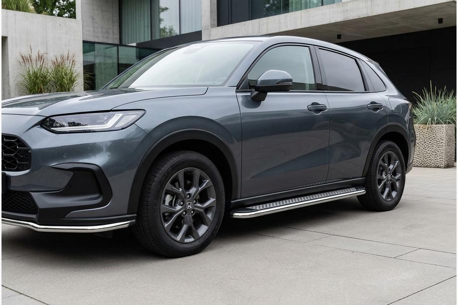 Honda ZR-V 2022- Seitenschweller Maydos V2 (2 Stk., Aluminium & Edelstahl) Foto 1