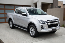 Isuzu D-Max 2019- Seitliche Trittbretter Tayga Grey (2 Stk., Aluminium) Foto 1
