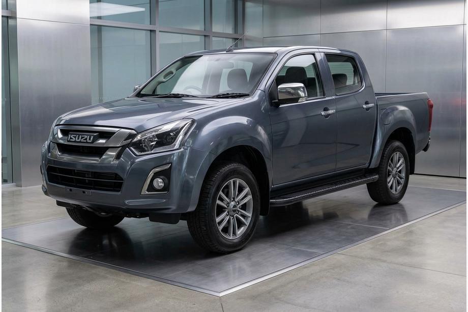 Isuzu D-Max 2019- Seitliche Trittbretter Bosphorus Black (2 Stk., Aluminium) Foto 1