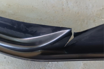 Volkswagen Golf 7/E-Golf 2012-2020 B-Ware Frontlip-Ansatz DPT V-1 (für Serienstoßstange, 2017-2019, lackierfertig) Foto 2