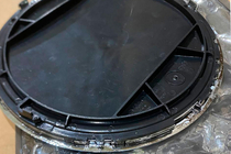 Mercedes GLC X253 2015-2022 B-Ware Frontemblem unter Glas, Chromrahmen a0008880111 Foto 3