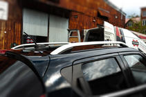 Nissan Juke 2010-2019 Dachreling CROWN (grau matt) Foto 3
