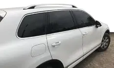 Volkswagen Touareg 2010-2018 Dachreling Skyport (grau matt) Foto 2